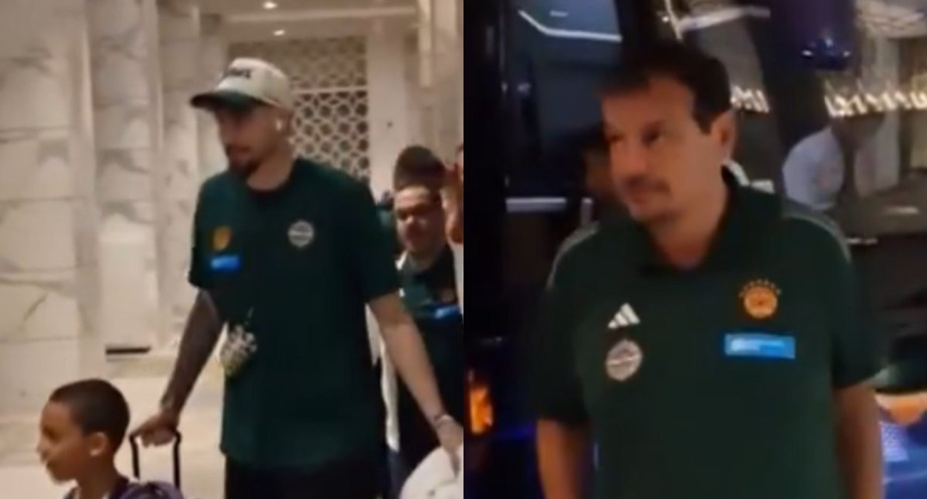 Αποκλειστικό video του Athletiko: H αποστολή του Παναθηναϊκού κατέφθασε στο ξενοδοχείο στο Άμπου Ντάμπι