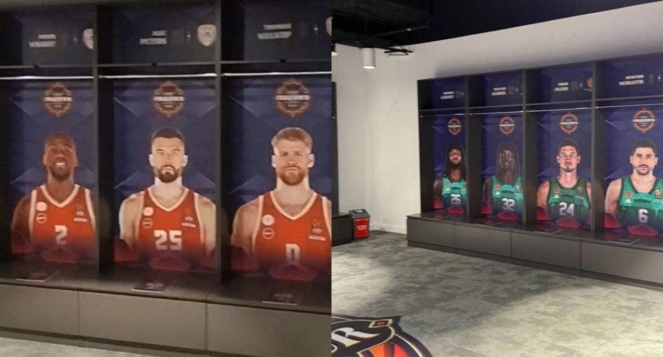 Αυτά είναι τα αποδυτήρια του Παναθηναϊκού και του Ολυμπιακού στην «Etihad Arena» του Άμπου Ντάμπι (video)