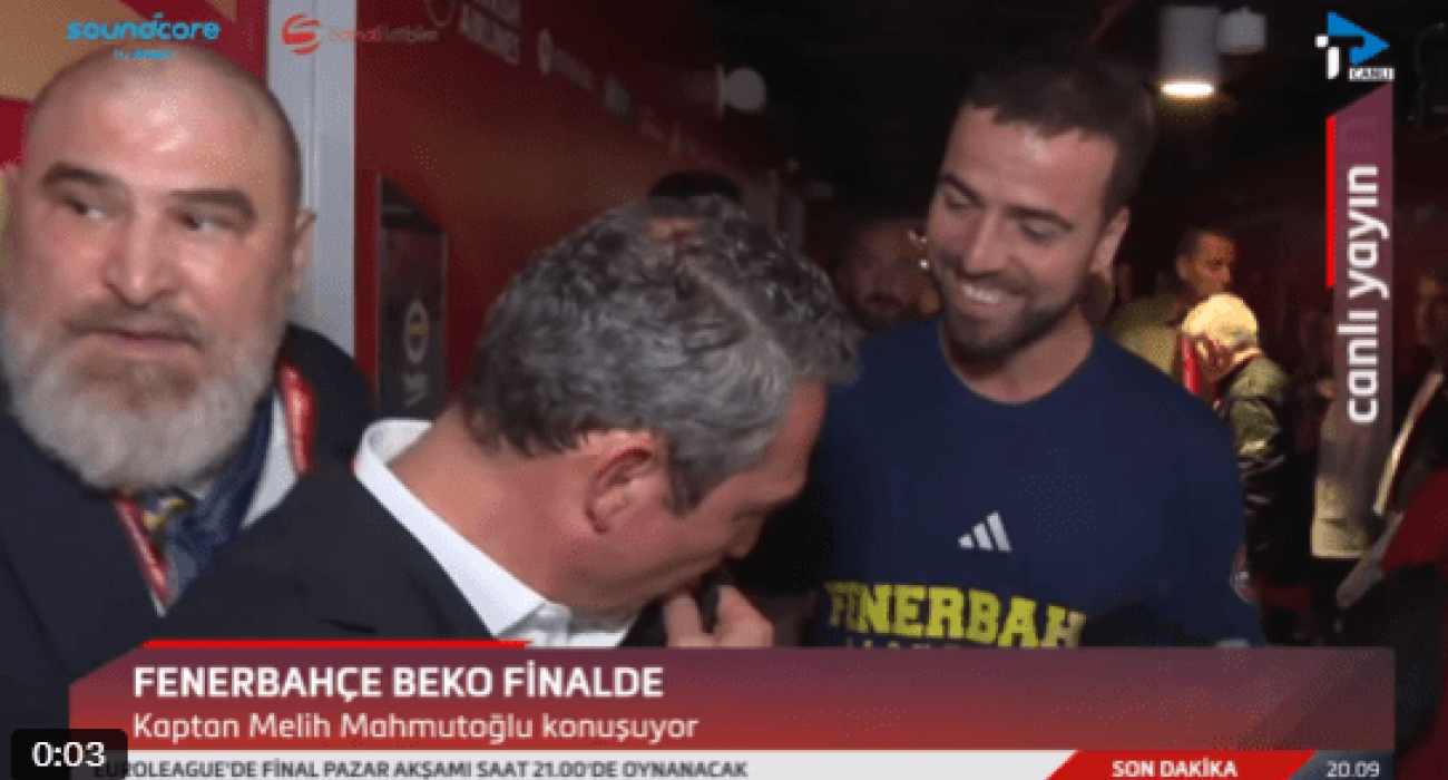 Ο πρόεδρος της Φενέρμπαχτσε φίλησε το σήμα μετά την πρόκριση επί του Παναθηναϊκού (video)