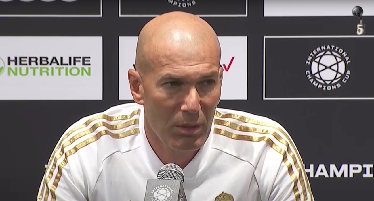 Ο Ζινεντίν Ζιντάν / Πηγή: Screenshot