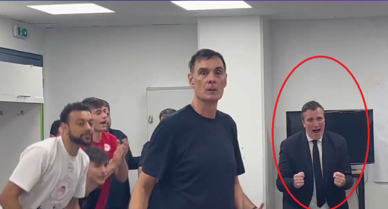 Η κραυγή του Νίκου Λεπενιώτη στα αποδυτήρια μετά την παθιασμένη ομιλία Μπαρτζώκα (video)