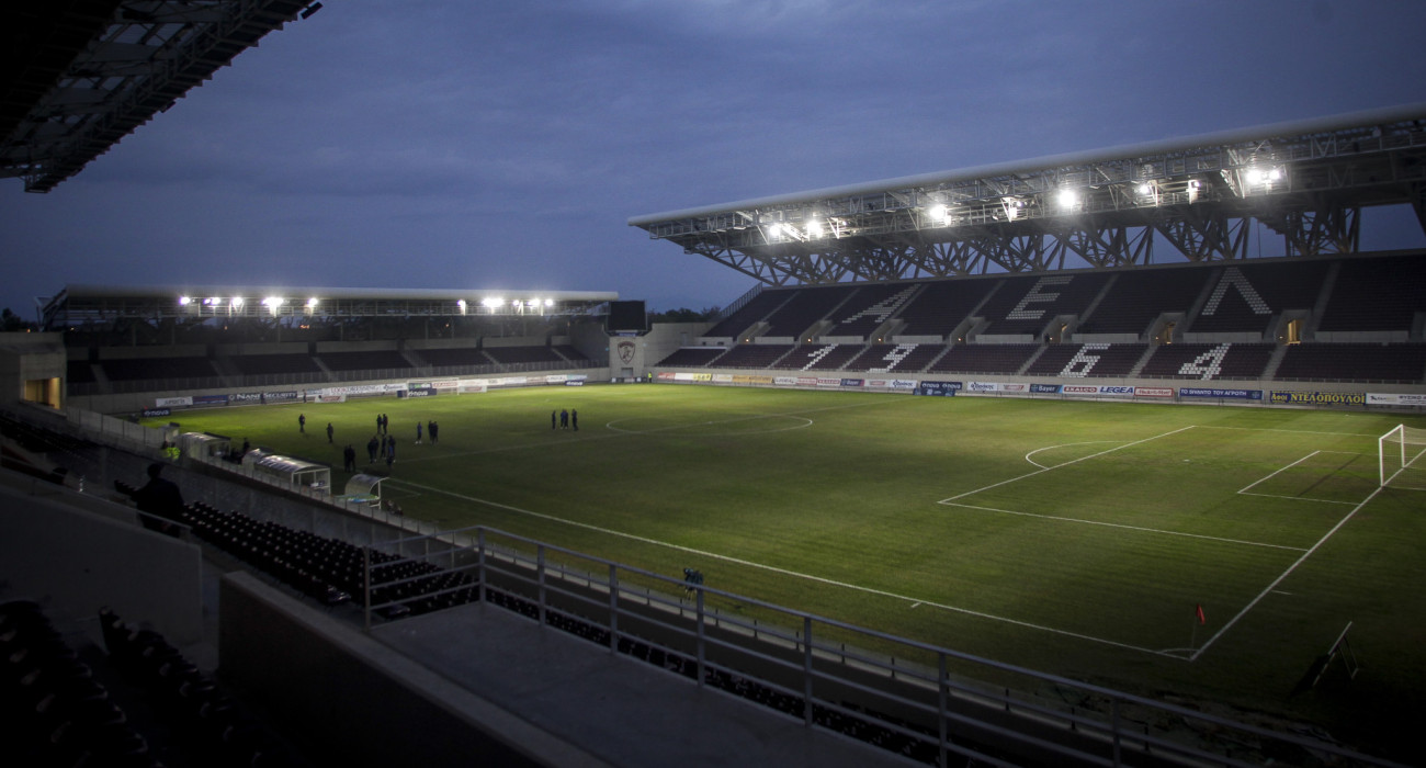 Το γήπεδο της ΑΕΛ / Πηγή: Eurokinissi