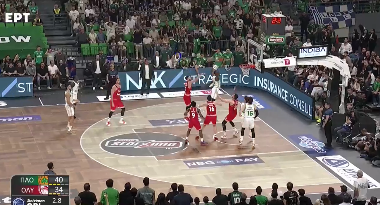 Το... αεροπλανικό buzzer beater του Γκραντ κόντρα στον Ολυμπιακό (video)