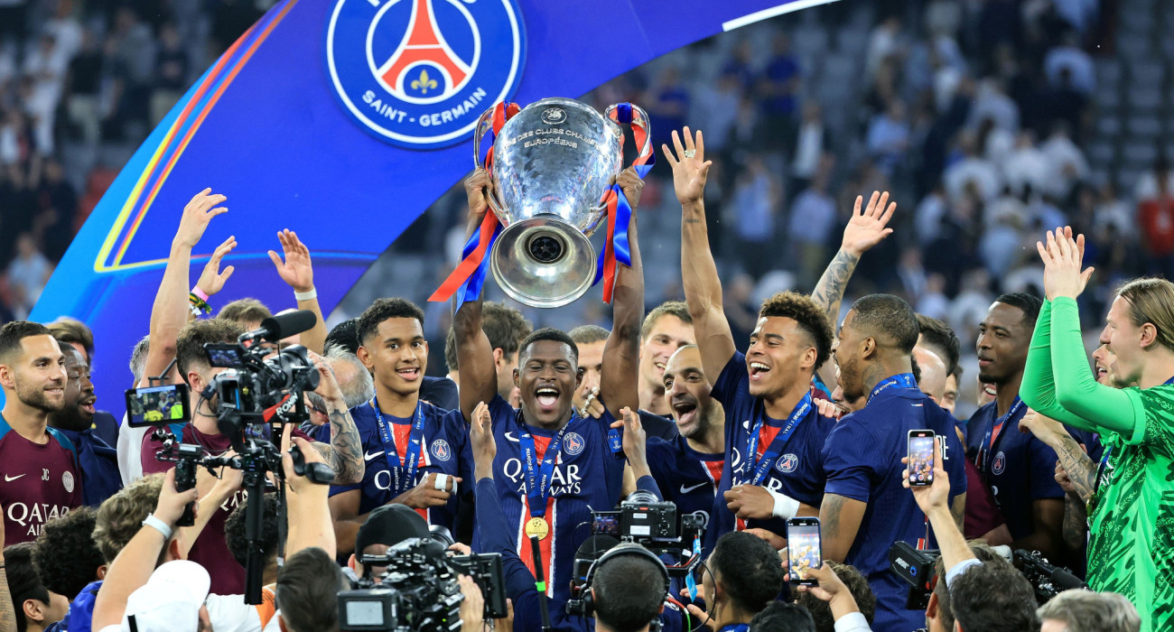 Η Παρί Σεν Ζερμέν κατέκτησε το Champions League το 2024/25 / Πηγή: Intime