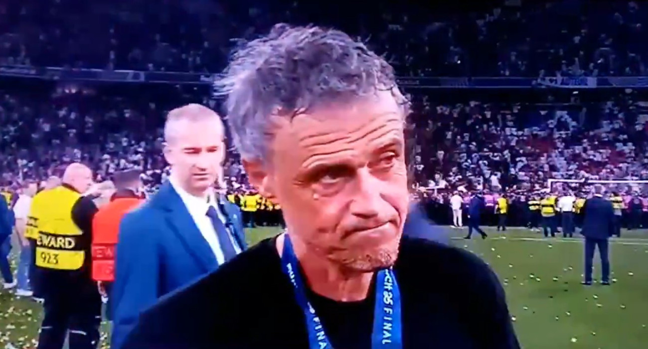 Λουίς Ενρίκε: «Σήμερα η Τσάνα θα έτρεχε εδώ» - Έκλαιγαν οι δημοσιογράφοι (video)