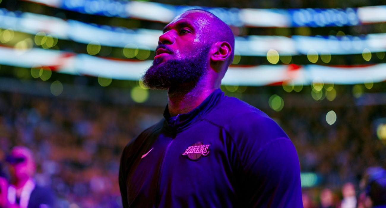 Ο ΛεΜπρόν Τζέιμς / Πηγή: Gina Ferazzi / Los Angeles Times via Getty Images / Ideal Images