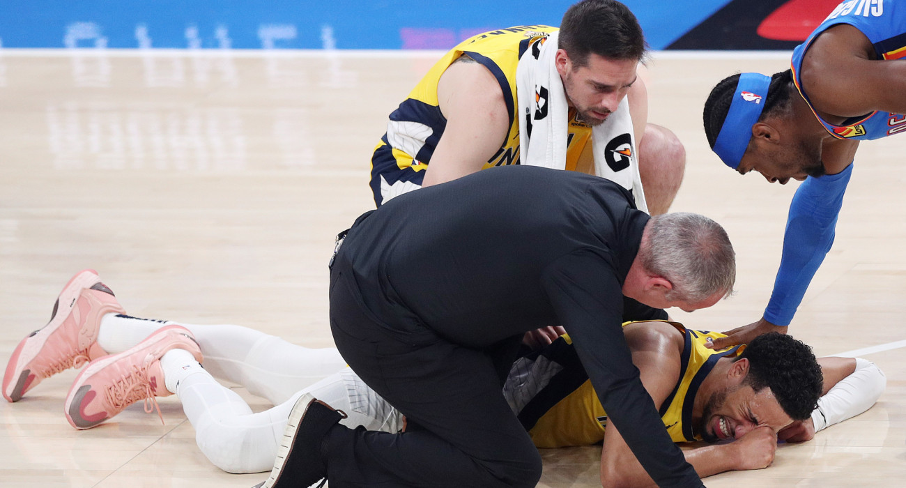 Ο Ταϊρίς Χαλιμπάρτον/Photo by Justin Ford/Getty Images