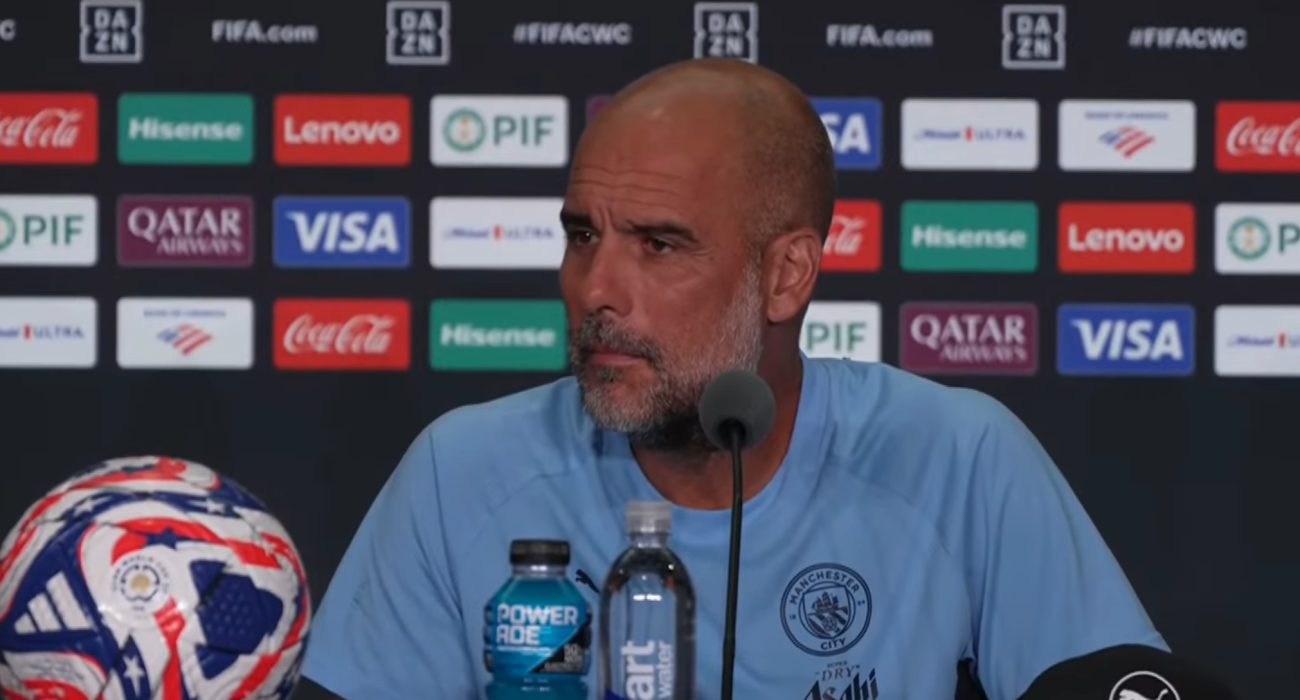 Ο Πεπ Γκουαρδιόλα / Screenshot