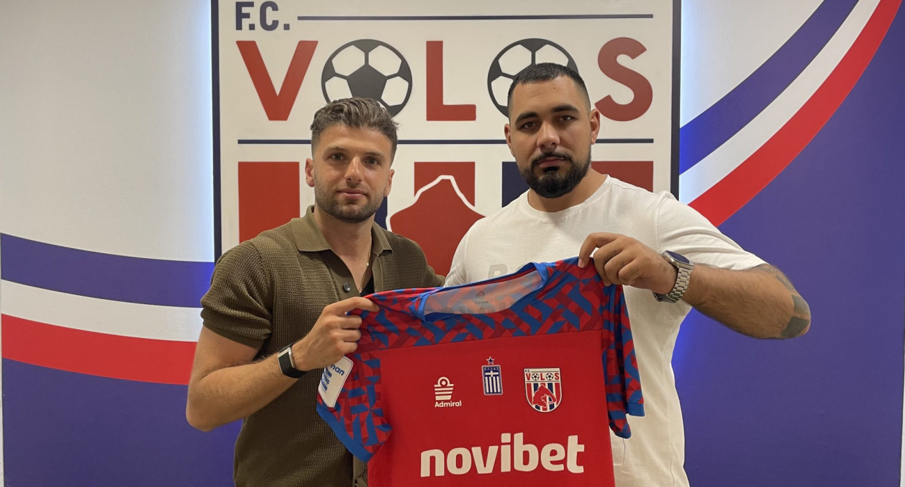 Ο Λάζαρος Λάμπρου / Πηγή: VolosFC