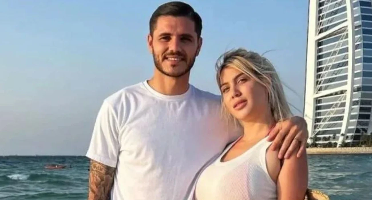 Ο Μαύρο Ικάρντι και η Γουάντα Νάρα Πηγή: Instagram Wanda Nara