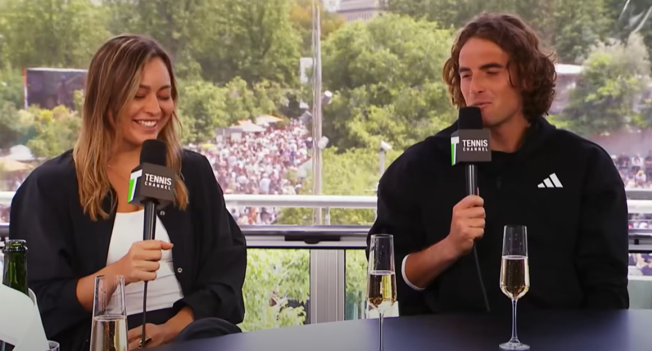 Ο Τσιτσιπάς αποκάλυψε πώς ξεκίνησε το love story με την Μπαντόσα (video)