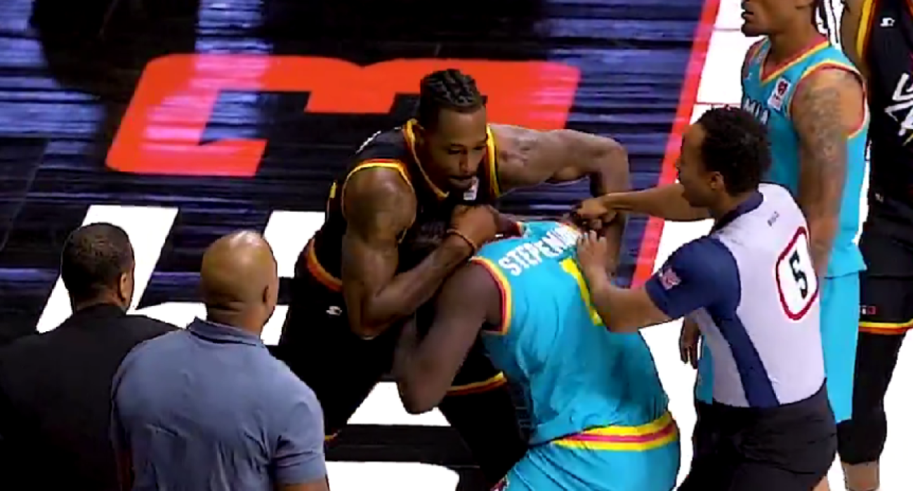 Ξεκίνησαν να παίζουν μπάσκετ και συνέχισαν με... πάλη: Άγριος καυγάς ανάμεσα σε δύο πρώην NBAers (video)