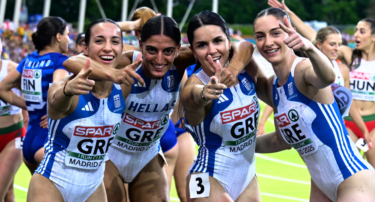 Εθνική 4Χ100μ γυναικών / Πηγή: Eurokinissi