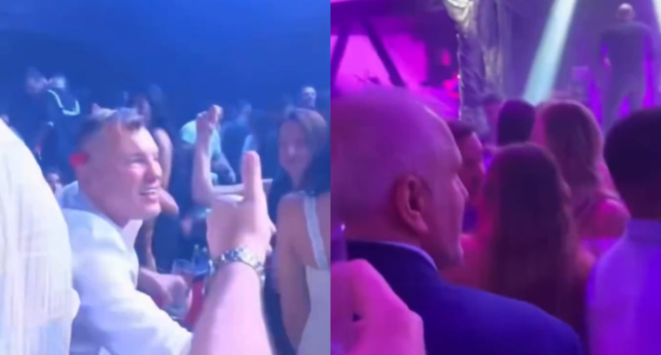 Σάρας και Ομπράντοβιτς το «έκαψαν» στα μπουζούκια (video)