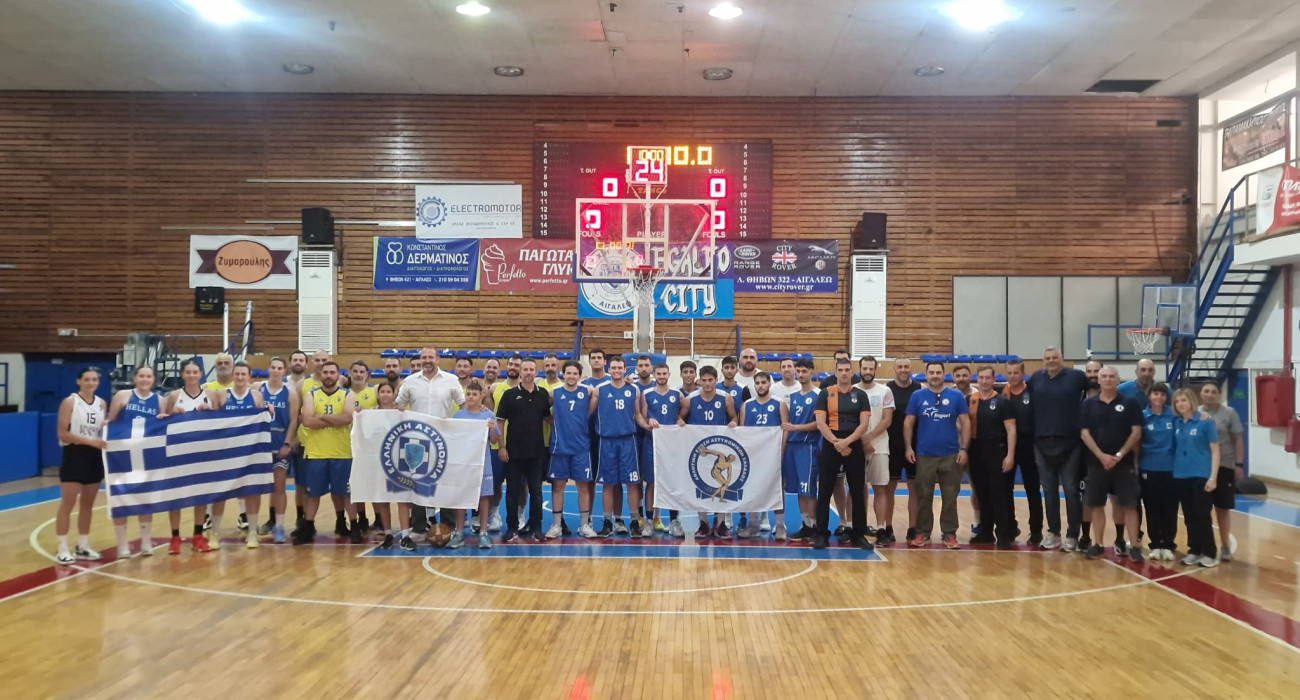 Μουράτος και Δίπλαρος στο φιλικό της Αθλητικής Ένωσης Αστυνομικών Ελλάδος με το ΠΑΔΑ για την παγκόσμια ημέρα κατά των ναρκωτικών