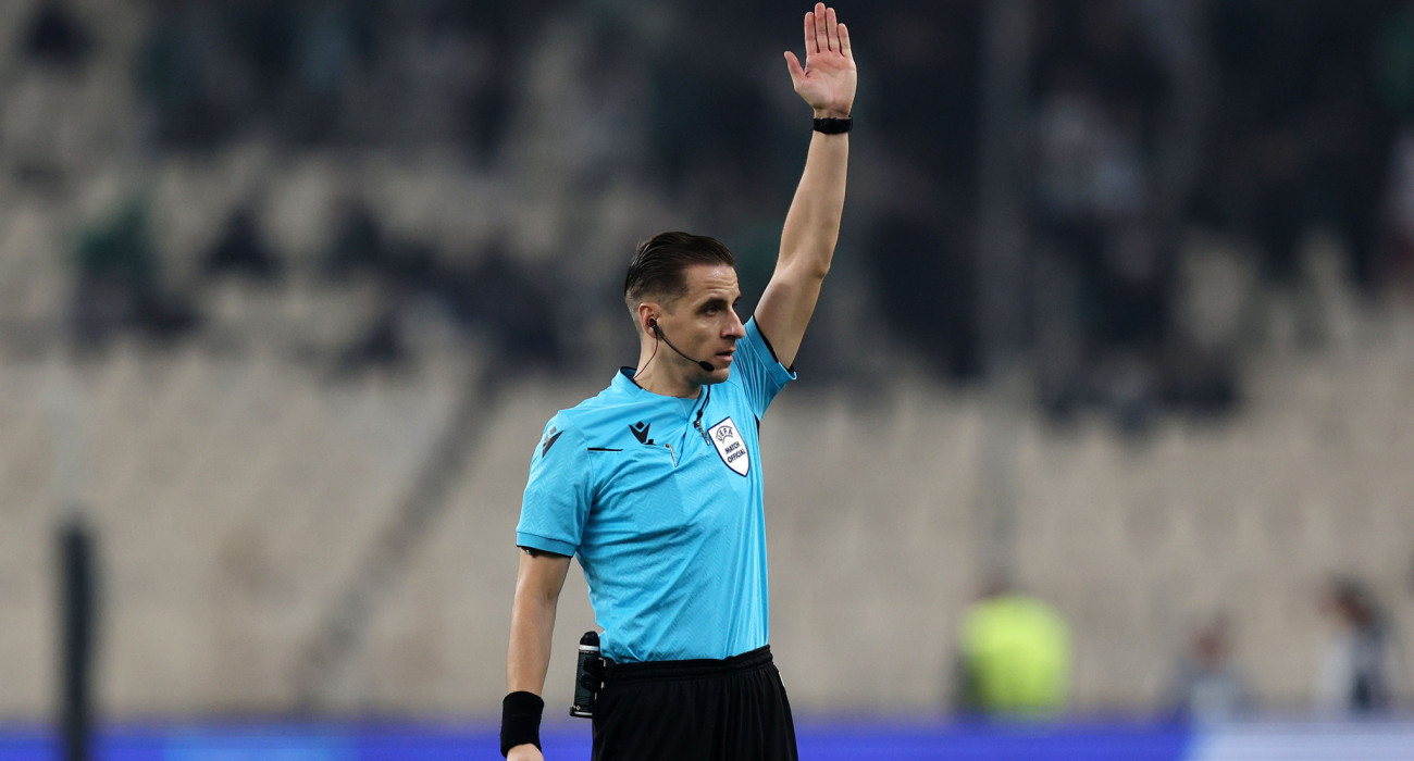 Ο Λιθουανός διαιτητής Ντονάτας Ρούμσας - ΠΗΓΗ: INTIME