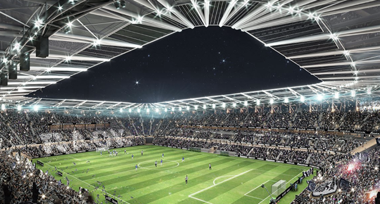 Η Populous παρουσίασε τη Νέα Τούμπα