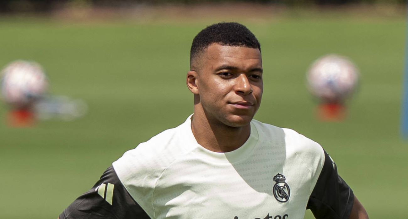 Ο Κιλιάν Εμπαπέ με τη Ρεάλ / Πηγή: Imago