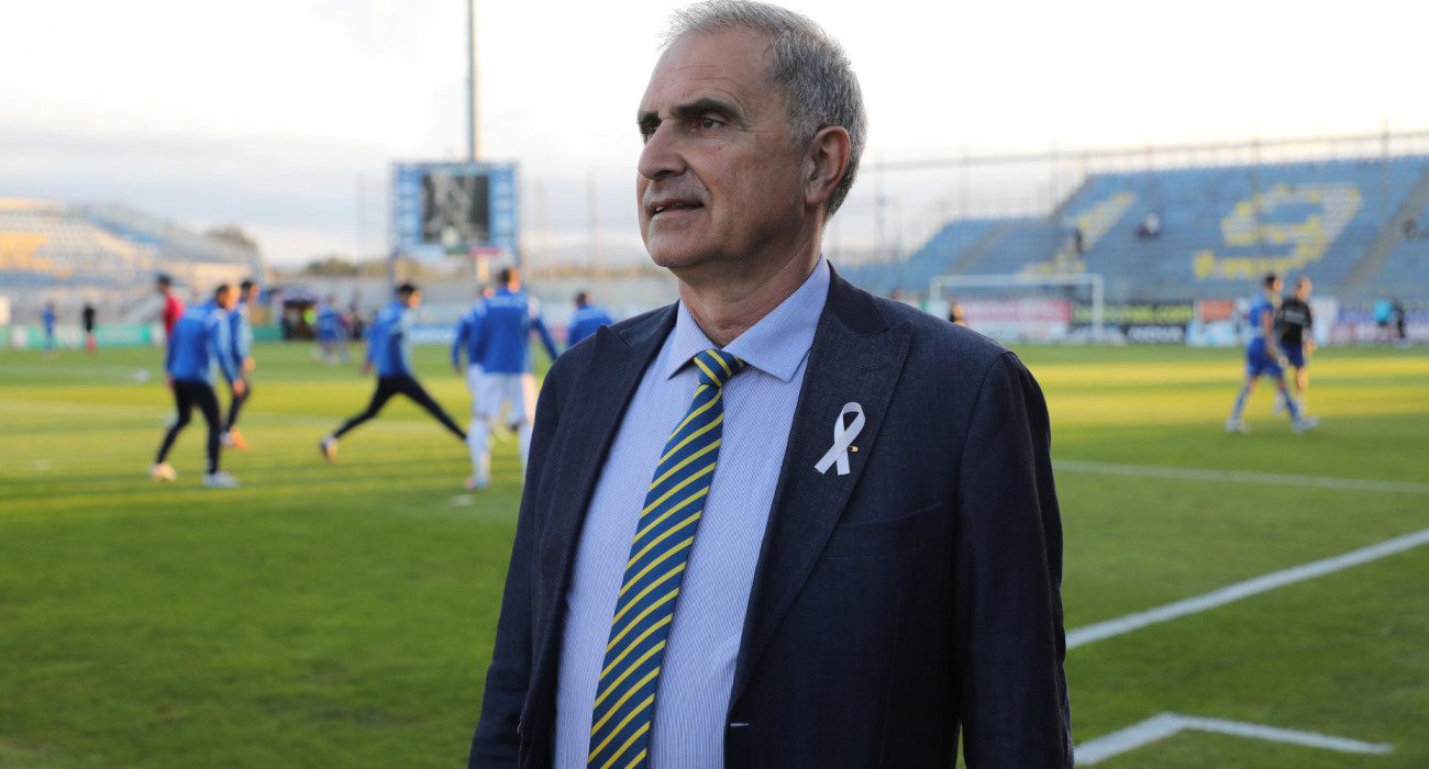 Ο πρόεδρος του Αστέρα AKTOR Γιώργος Μποροβήλος / Πηγή: Eurokinissi