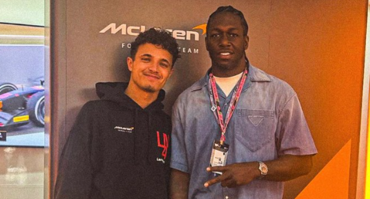 Δύο σούπερ-σταρ μαζί: Ο Κέντρικ Ναν φωτογραφήθηκε με τον Λάντο Νόρις