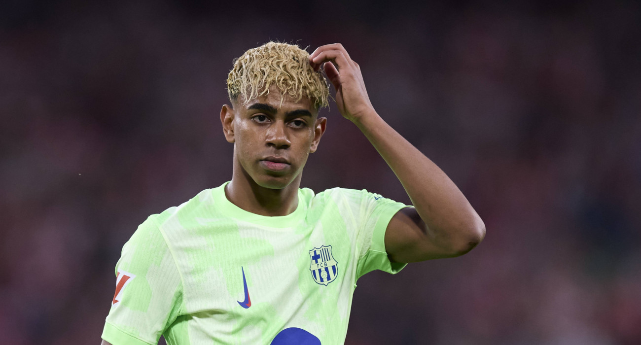 Ο Λαμίν Γιαμάλ με τη Μπαρτσελόνα / Πηγή: Imago