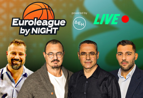 «Euroleague by night» στις 23:00 με το τρίτο ημίχρονο του Παρτίζαν-Παναθηναϊκός