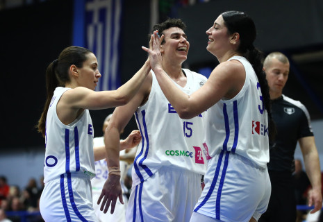 Η βαθμολογία του ομίλου της Εθνικής Γυναικών στα προκριματικά του Eurobasket Women 2027