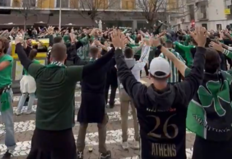 «Πρασινίζει» η Σεβίλλη από τον κόσμο του Παναθηναϊκού - Το βίντεο του Athletiko