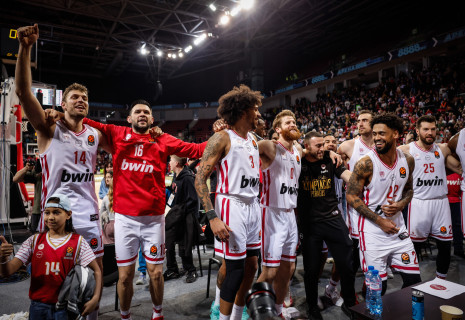 Ο Ολυμπιακός πρώτος στη regular season της Euroleague για τρίτη φορά τα τελευταία 4 χρόνια