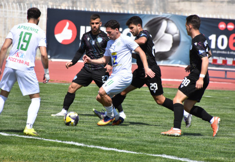 Το Αιγάλεω ηττήθηκε από τον Παναργειακό και υποβιβάστηκε στη Γ' εθνική!