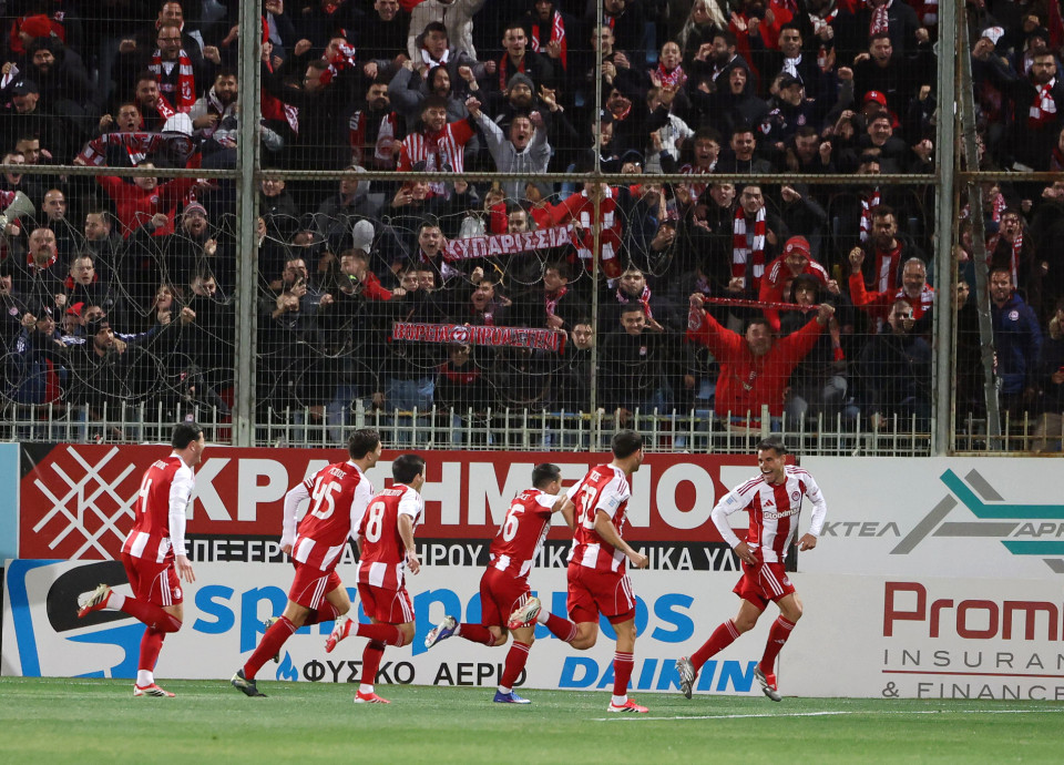 Η βαθμολογία της Stoiximan Super League μετά τη νίκη του Ολυμπιακού στην Τρίπολη