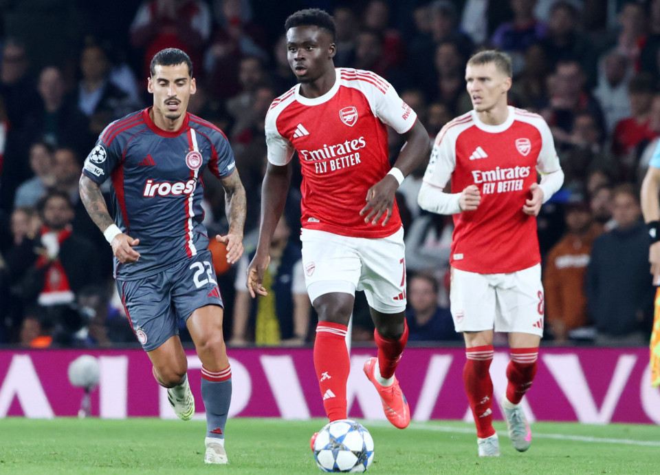 Ο Σάκα υπέγραψε νέο συμβόλαιο και έγινε ο πιο ακριβοπληρωμένος παίκτης της Άρσεναλ