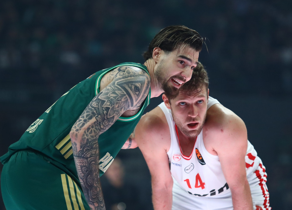 Η βαθμολογία της EuroLeague μετά τη νίκη του Ολυμπιακού και την ήττα του Παναθηναϊκού