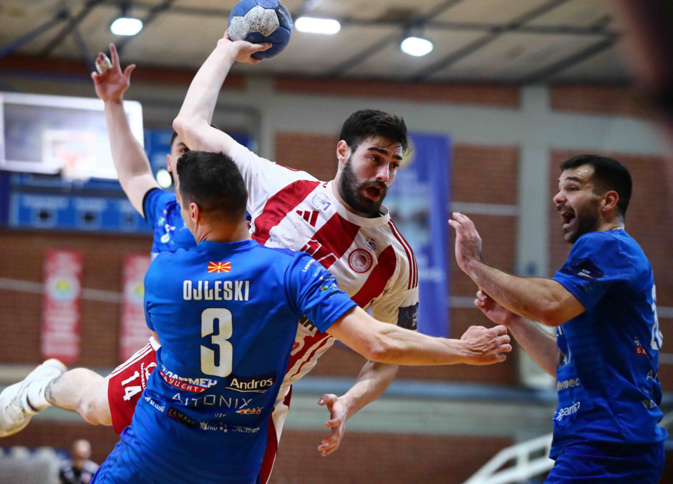 Ήττα Ολυμπιακού από την Οχρίδα - Δύσκολη αποστολή πλέον η πρόκριση στους «4» του EHF European Cup