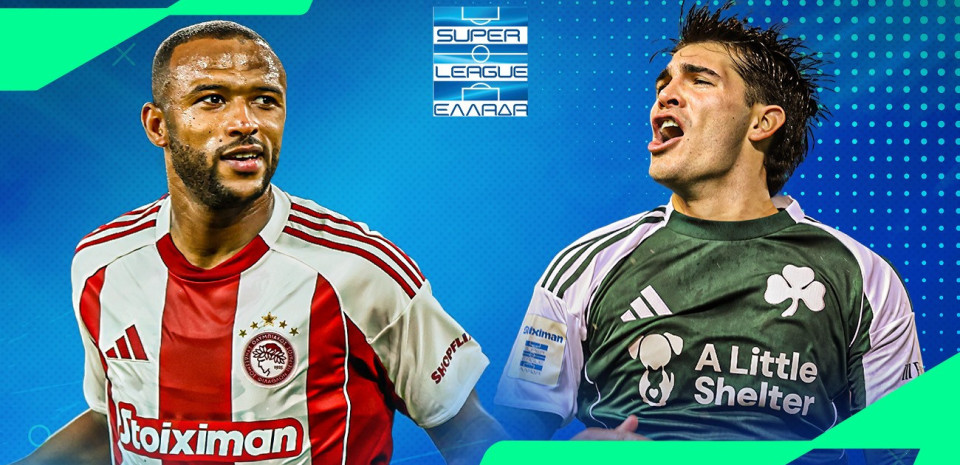 Live: Ολυμπιακός - Παναθηναϊκός για την Stoiximan Super League