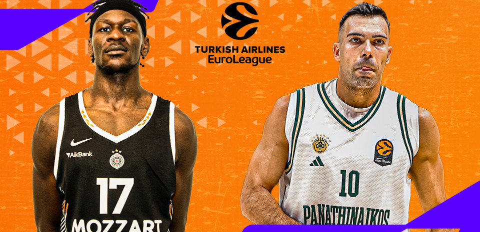 Live: Παρτίζαν - Παναθηναϊκός για τη EuroLeague