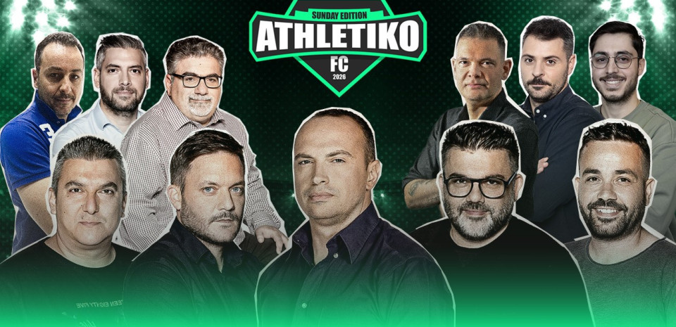 Live «Athletiko FC»: Η νέα Κυριακάτικη εκπομπή με ανάλυση της αγωνιστικής δράσης