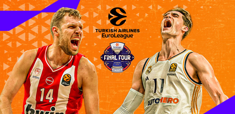 Live ο τελικός της EuroLeague Ολυμπιακός - Ρεάλ Μαδρίτης