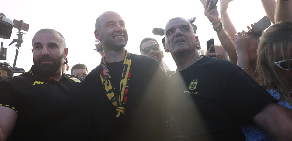 Η πρώτη δήλωση Σπανούλη μετά την υποδοχή του: «Αυτή είναι η αρχή του οράματος του Άρη»