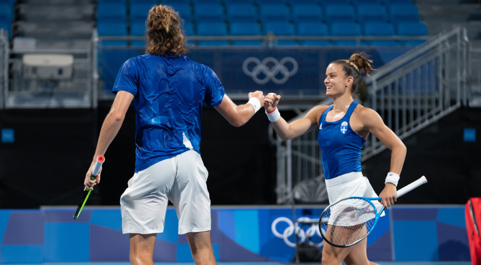 Προκρίθηκε στους «8» του Indian Wells το δίδυμο Σάκκαρη - Τσιτσιπά