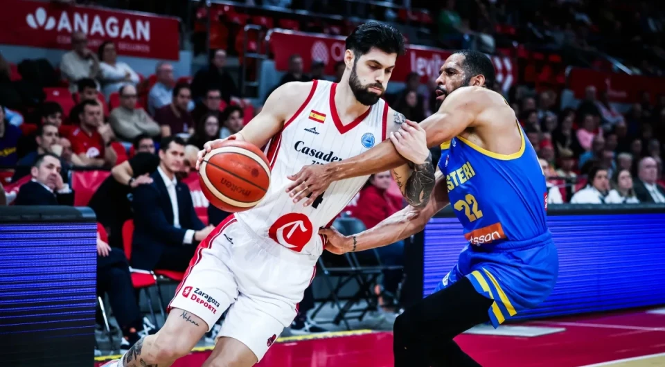 Live Περιστέρι - Σαραγόσα για το FIBA Europe Cup
