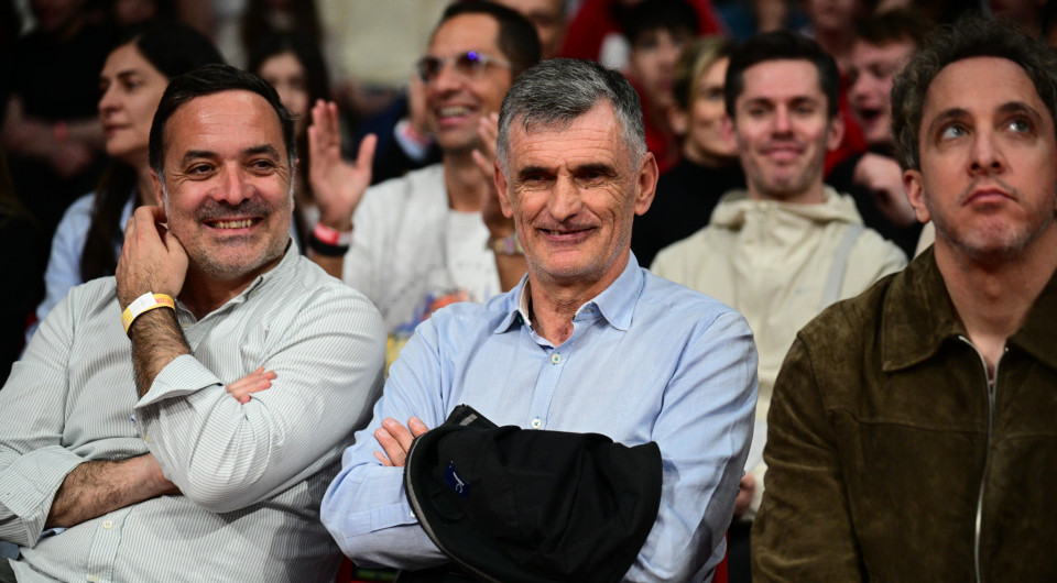 Στο ΣΕΦ για το Ολυμπιακός - Παναθηναϊκός Μεντιλίμπαρ, Κωστούλας και Μουζακίτης (photos)