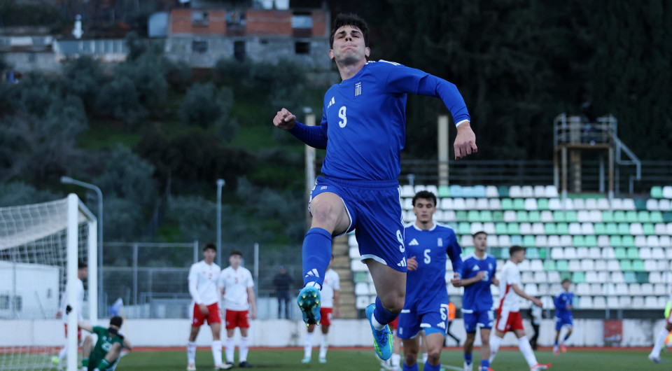 Εύκολο απόγευμα με «σόου» Κούτσια για την Ελπίδων κόντρα στην Μάλτα και τώρα... τελικός με Γερμανία