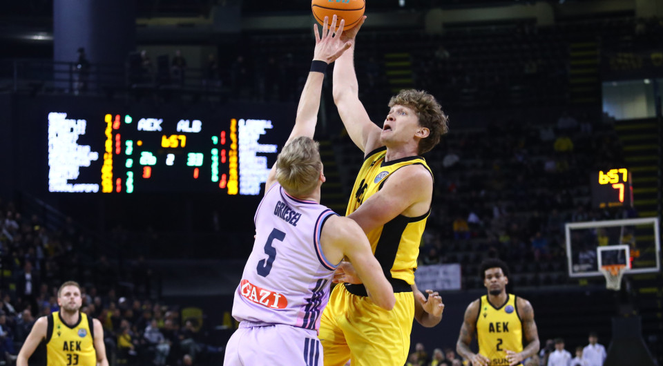 Live: Άλμπα Βερολίνου - ΑΕΚ για το BCL