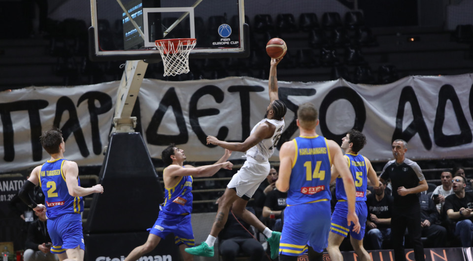 Live: Περιστέρι - ΠΑΟΚ για το Europe Cup