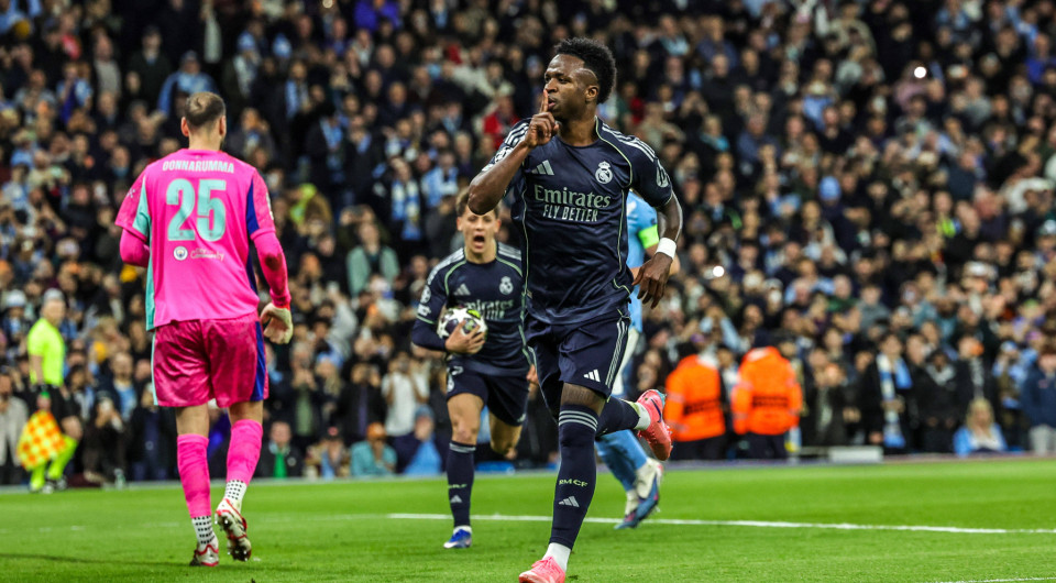 Με πρωταγωνιστή τον Βινίσιους η Ρεάλ νίκησε ξανά τη Σίτι και πέρασε εμφατικά στα προημιτελικά του Champions League