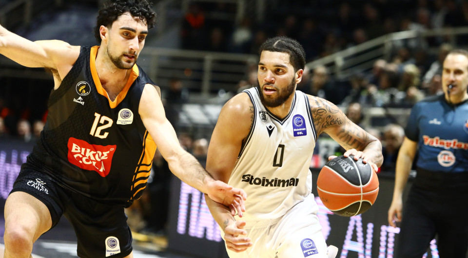 Η βαθμολογία της Stoiximan GBL μετά τα αποτελέσματα της 23ης αγωνιστικής