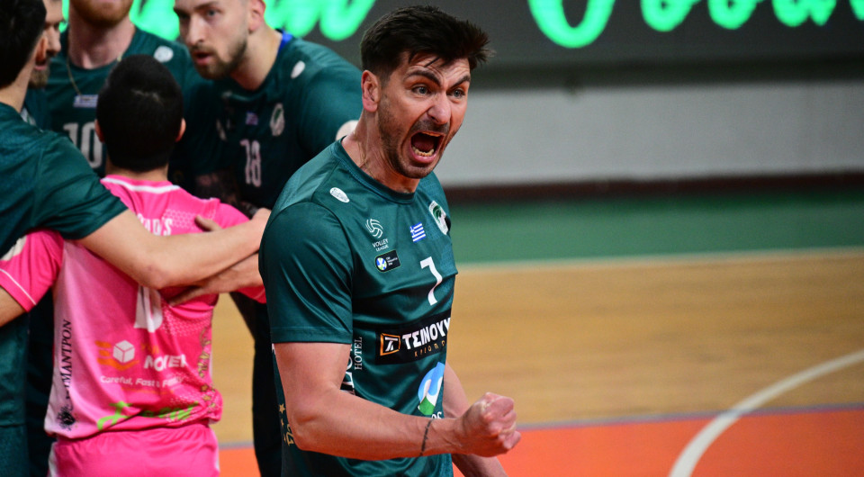 Μία νίκη μακριά από τον τελικό της Novibet Volley League o Μίλωνας - Νίκησε τον ΠΑΟΚ στη Νέα Σμύρνη