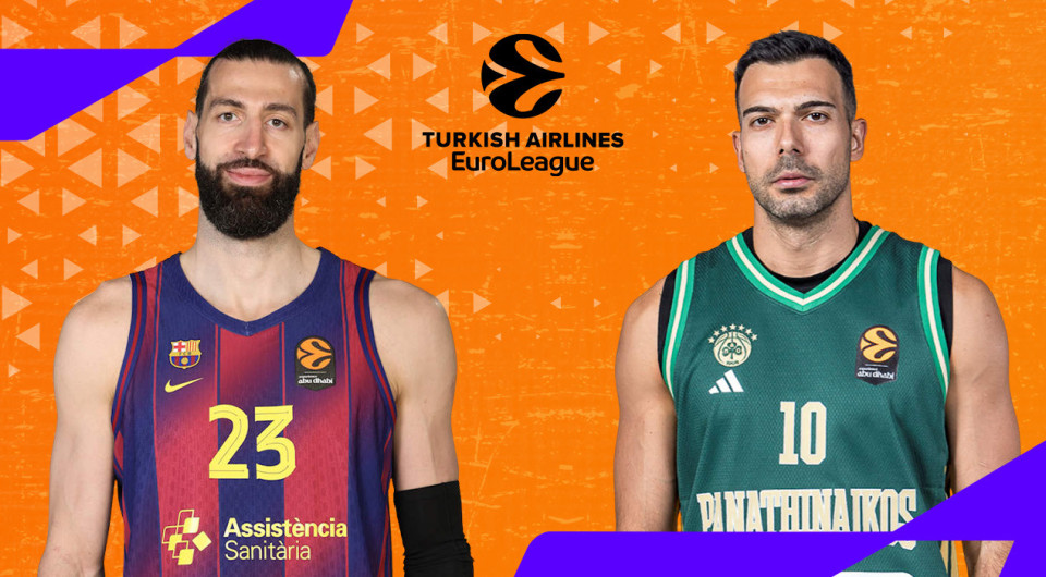 Live: Μπαρτσελόνα - Παναθηναϊκός για την 36η αγωνιστική της EuroLeague