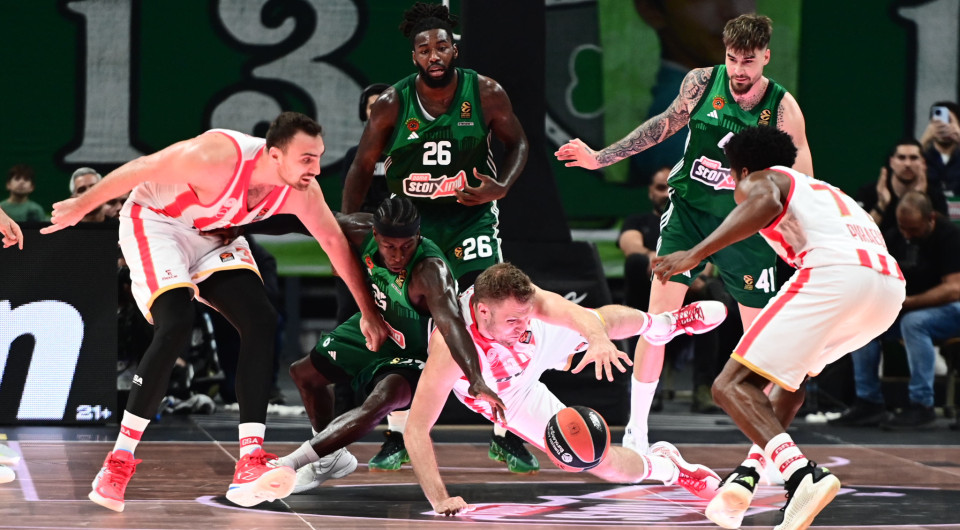 Τα Top-10 στις στατιστικές της Euroleague: Κυρίαρχος ο Ολυμπιακός, τα πλασαρίσματα του Παναθηναϊκού